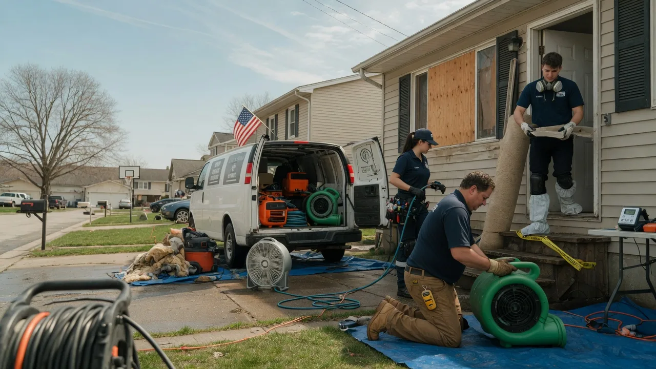 Water Damage Restoration in Villa Ridge, IL near me